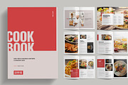 Cookbook Recipe Book Layout, a Brochure Template by Pixelpick (Thumbnail 1 of 9)
