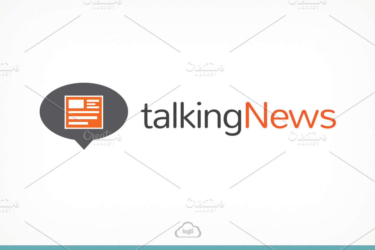 Talking News Logo Template, a Branding & Logo Template by Logo Heaven (Photo 2 of 5)