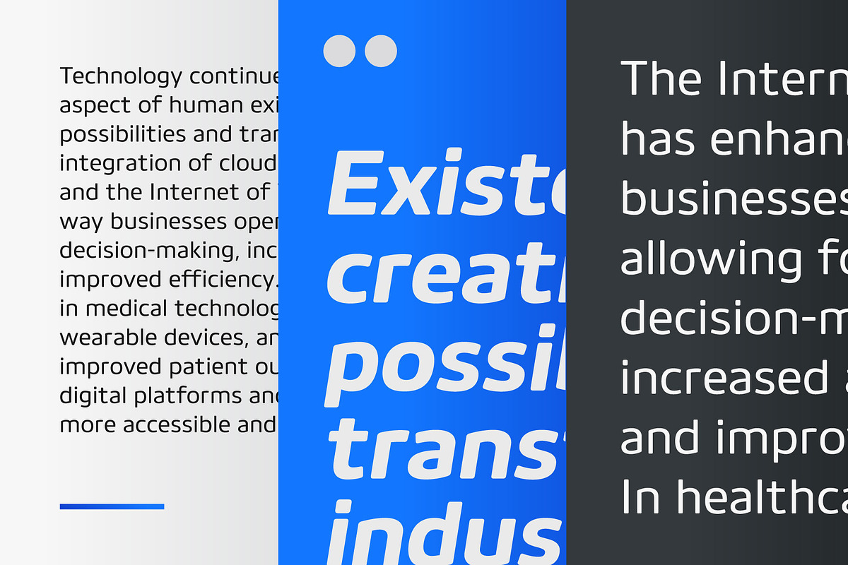 Digiva; Spurless Sans Family, a Sans Serif Font by Eko Bimantara (Photo 5 of 13)