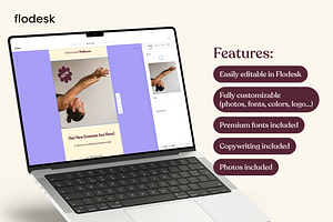 Flodesk Wellness Email Templates