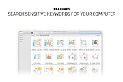 Color line icons, an Outline Icon by Howcolour (Thumbnail 7 of 32)