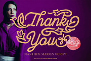 Dianthus Maiden Typeface, a Script Font by alit design (Thumbnail 17 of 17)