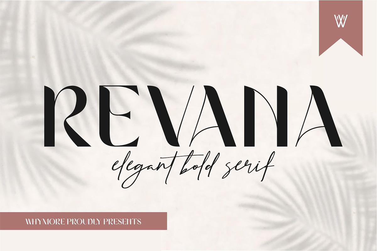 Revana Font | Beautifull Sans Serif, a Sans Serif Font by WhymoreArt (Photo 1 of 10)