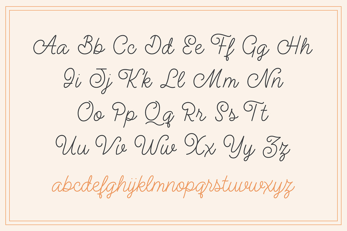 Honeydew Script Calligraphy Font, a Script Font by Molly Suber Thorpe (Photo 3 of 13)