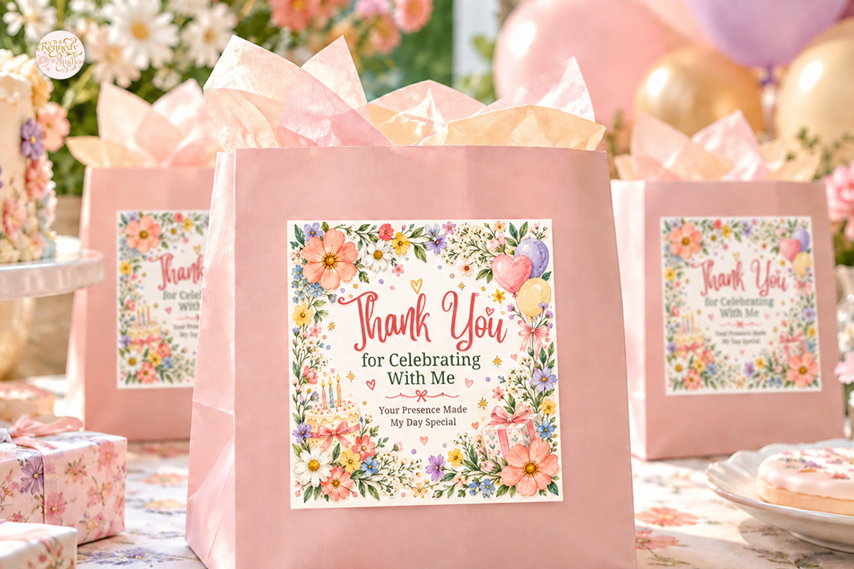 Wildflower Birthday Bundle Canva, a Marketing Template by KennedyStudio (Photo 18 of 20)