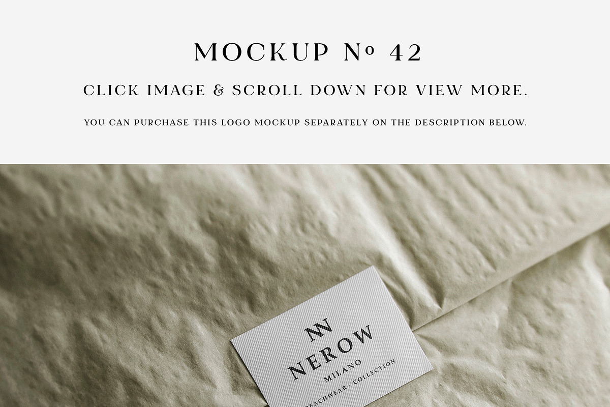 50 Logo Mockup Branding Bundle - V4, an Advertising Mockup by Asylab (Photo 47 of 56)