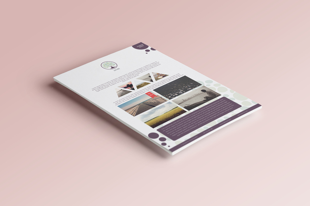 LifeTree - Brand Identity, a Books & Magazine Mockup by MusiqueDesigns (Photo 4 of 4)
