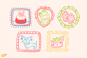 Christmas Frames PNG Clipart Bundle, a Seasonal Illustration by LemonDesign (Thumbnail 3 of 3)