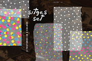 Texture Paper Layers Patterns & Tape, a Texture Graphic by Veris Studio (Thumbnail 13 of 17)