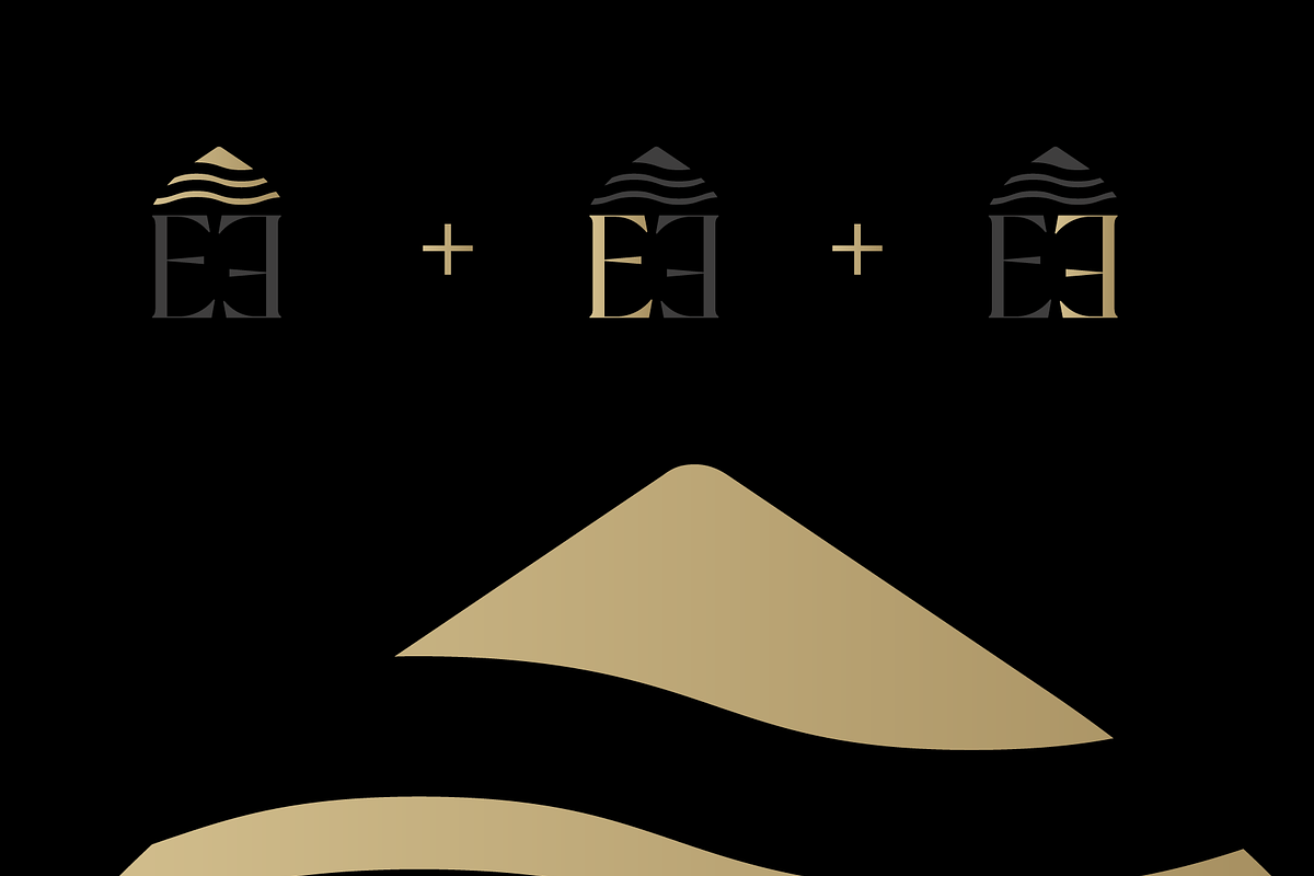 Luxury logo With gold colors, a Branding & Logo Template by Hamed Studio (Photo 3 of 3)