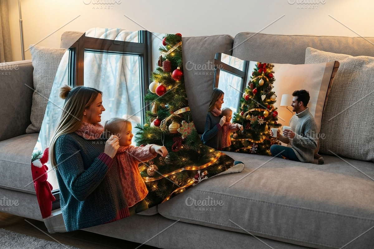 Family Christmas Joy | Stock Photo, a Holiday Photo by Aura Canyon HQ (Photo 8 of 8)