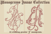 Monograms Collection Letter J, an Object Graphic by Intellecta Design (Thumbnail 5 of 7)