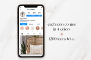 Boho Instagram Highlight Cover Icons, a Social Media Template by Indie Grace Design (Thumbnail 2 of 8)