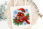 Red Bird Christmas Cardinal PNG, an Object Graphic by Zahyl Studio (Thumbnail 5 of 7)