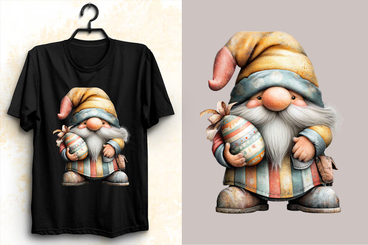 Easter Gnome Egg Clipart Bundle., an Illustration by SVGArt (Photo 7 of 7)