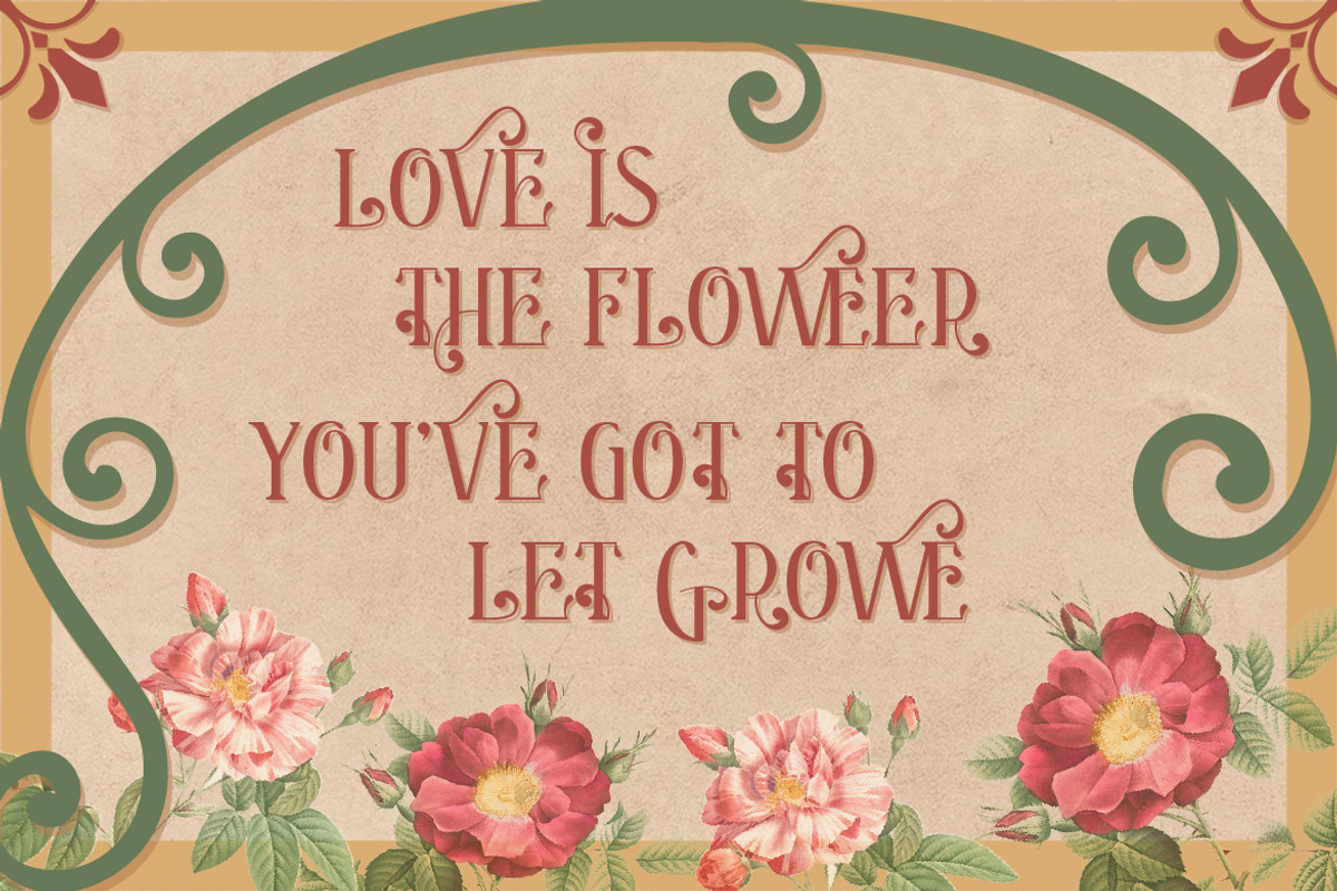 Roseva, a Serif Font by kerismaker (Photo 3 of 12)