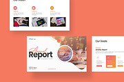 Annual Report Presentation Template, a Presentation Template by evgenystudio (Thumbnail 4 of 8)