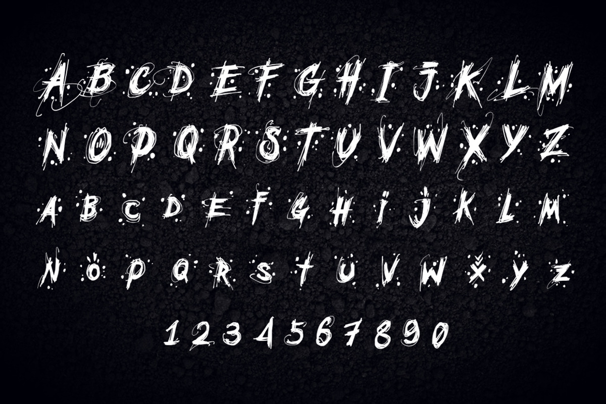 Mudster Font preview 3