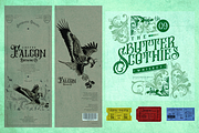 Melvca for Vintage Logotype & Liquor, a Handwritten Font by ilhamtaro (Thumbnail 5 of 13)