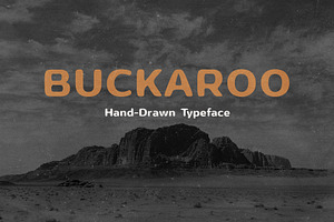 Buckaroo - Desert Typeface