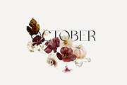 OCTOBER - Watercolor Fall Art, an Illustration by Isabelle Salem (Thumbnail 11 of 11)