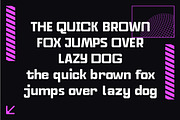 Axenor – Futuristic Cyberpunk Displa, a Sans Serif Font by kangfont Studio (Thumbnail 10 of 11)