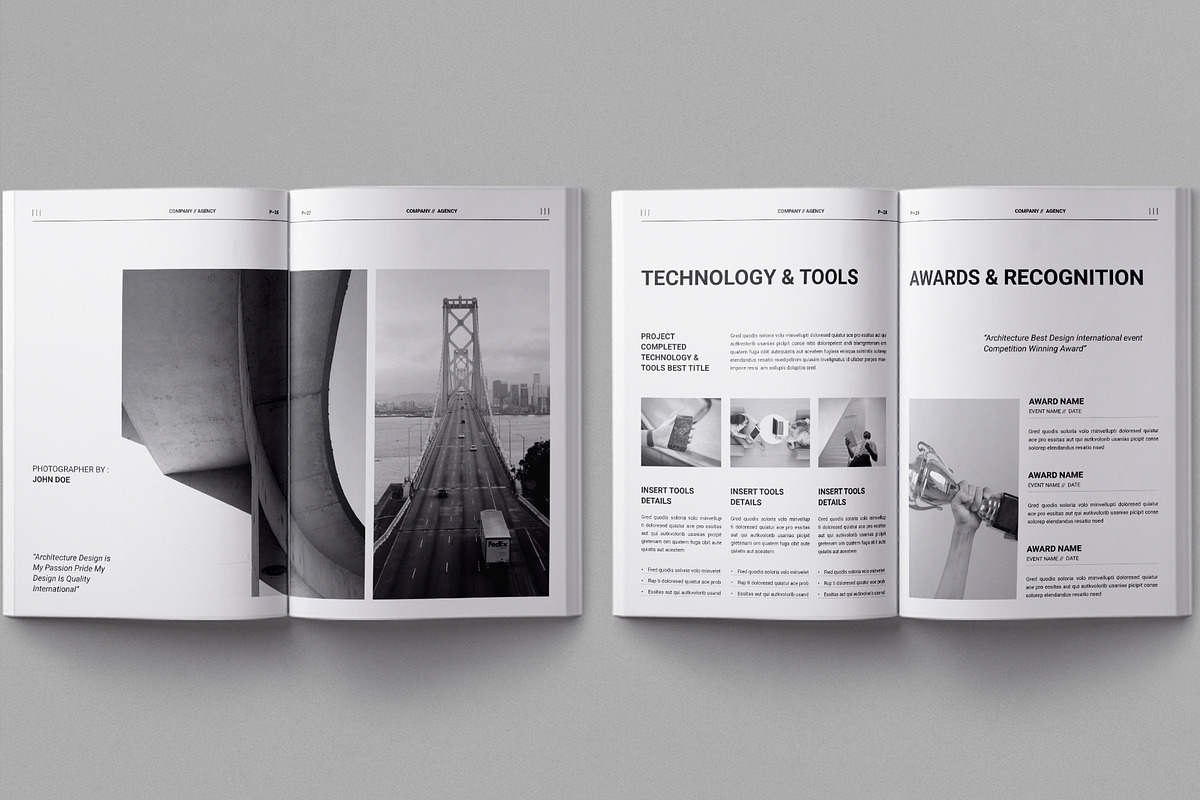 Architecture Portfolio - Canva, INDD, a Brochure Template by Work-Envance (Photo 12 of 15)