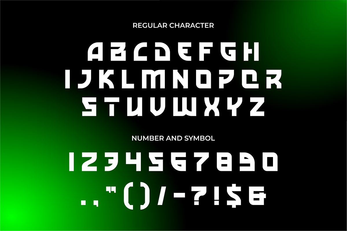 BARION- Modern Futuristic Display, a Sans Serif Font by Vroz Studio (Photo 2 of 8)