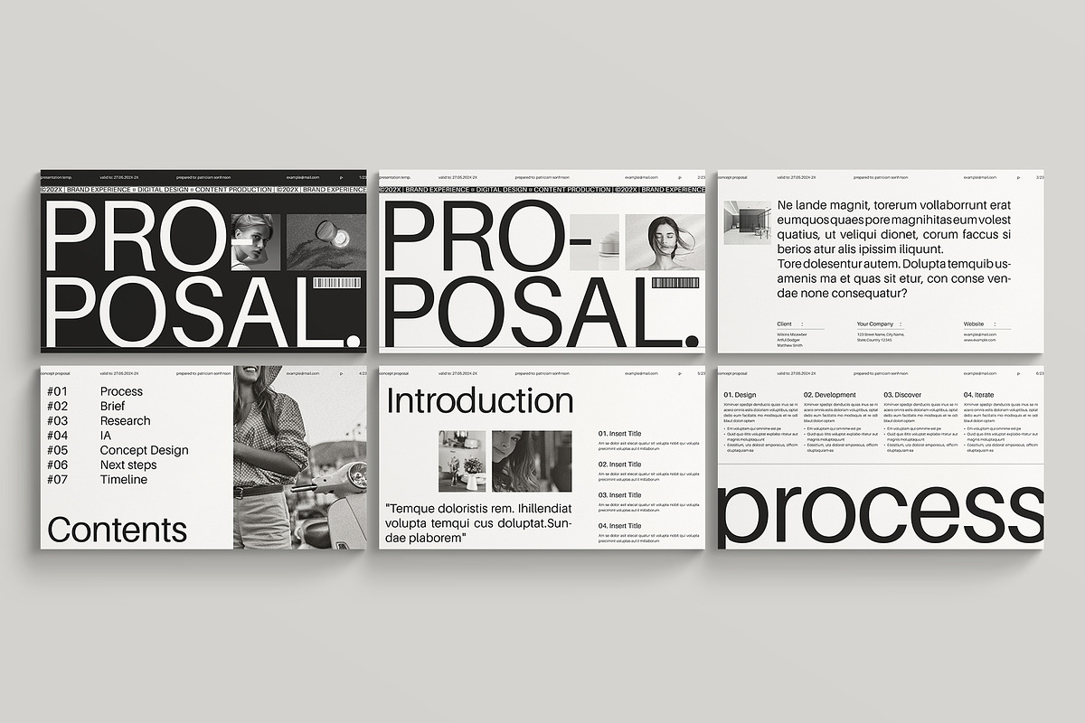Proposal Presentation Template, a Presentation Template by E-Type (Photo 2 of 5)