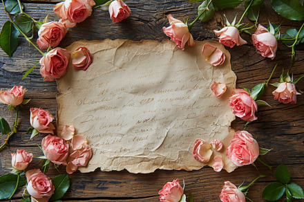 A piece of paper is surrounded by pi, a Photo by Iftikhar Alam