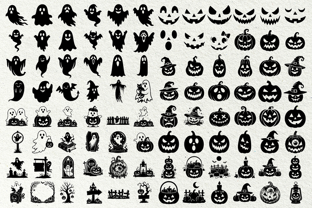 Halloween SVG Bundle, a Seasonal Illustration by DENIDigitalArtSudio (Photo 4 of 9)