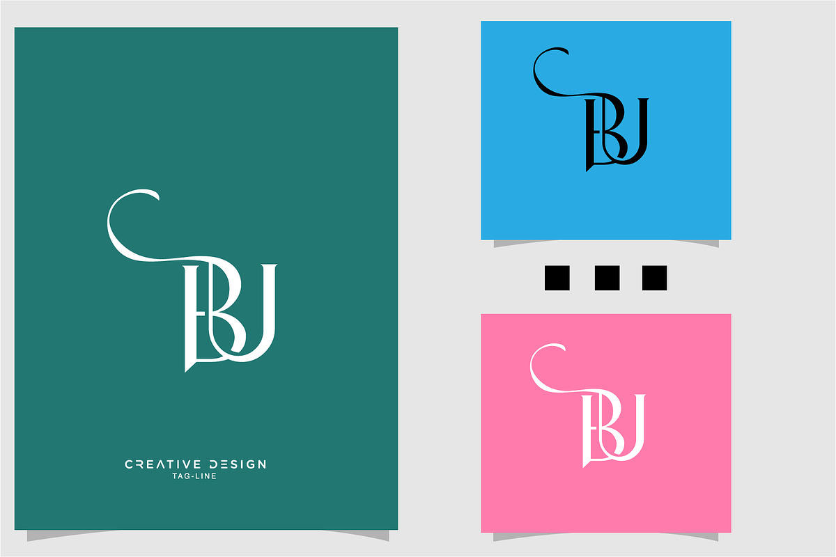 BU, UB, B, U, Abstract Letters Log, a Branding & Logo Template by art_creater
