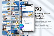 Cleaning Business Facebook Design, a Social Media Template by Snapybiz (Thumbnail 3 of 10)