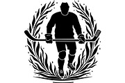 Skating Hockey SVG Shirt Pack, an Object Graphic by jahid234 (Thumbnail 6 of 10)