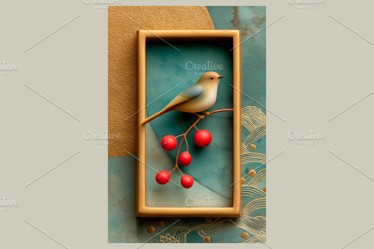 Whispers of Spring — Mini Art Set, a Decorative Illustration by Vika_Softlife (Photo 6 of 12)