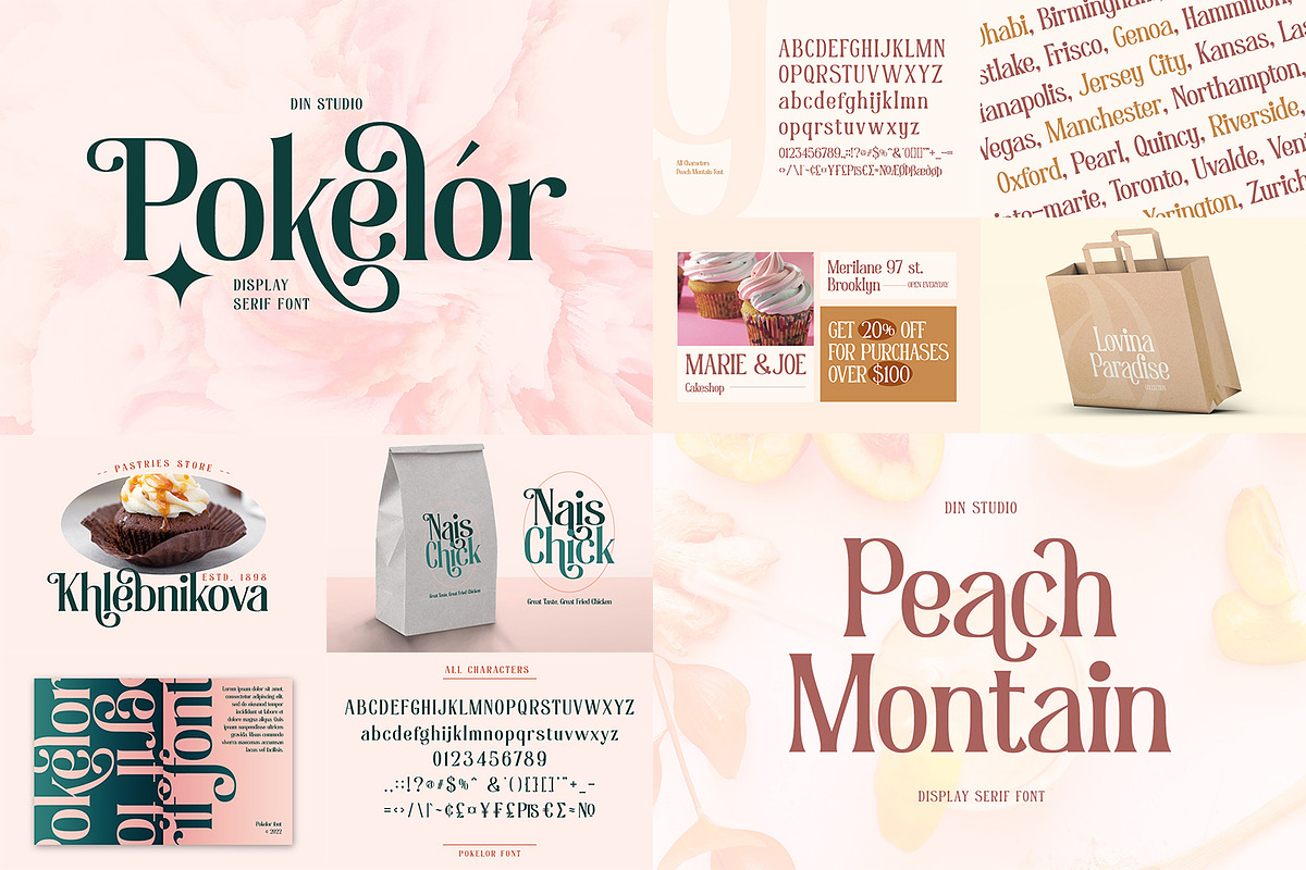 Modern Display Font Bundle 4, a Handwritten Font by Nathatype (Photo 10 of 10)