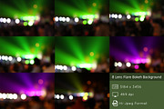 8 Lens Flare Bokeh Background preview 5