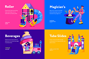 Amusement Park Illustrations, a Duotone Icon by Prosymbols (Thumbnail 5 of 8)