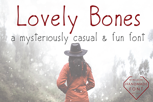 Lovely Bones // Multi Weight Font