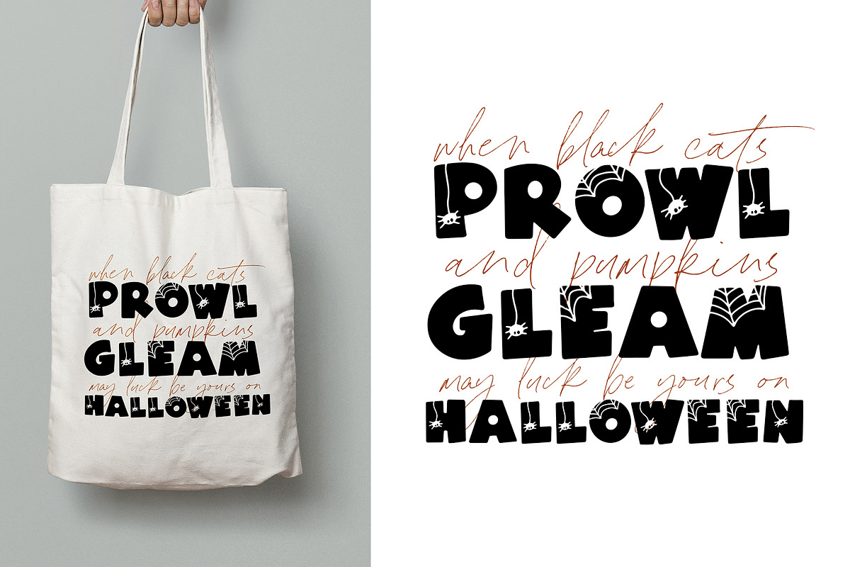 Spooky | Fun Halloween Font, a Font by KA Designs (Photo 3 of 10)