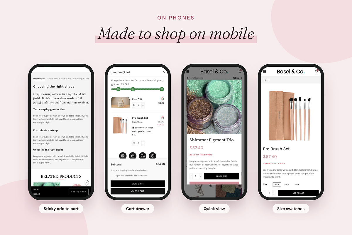 Basel Cosmetics - Shopify Theme, a Shopify Template by Boost Convert (Photo 4 of 10)