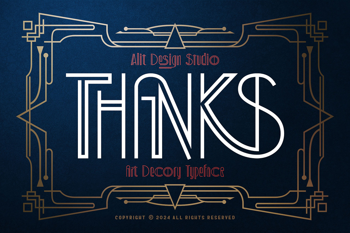 Art Decory Typeface, a Sans Serif Font by alit design (Photo 16 of 17)