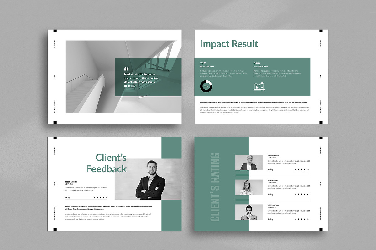 Case Study Landscape, Canva Template, a Brochure Template by TemplateFolio-Shop (Photo 10 of 15)