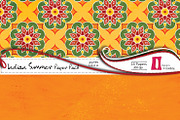 Indian Summer Digital Paper Pack, a Pattern Graphic by InkBite Designs (Thumbnail 4 of 4)