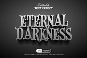 Gothic 3D Editable Text Effect, a Layer Style Add-On by Mockmenot (Thumbnail 1 of 3)