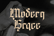 Yograde Gothic – Modern Blackletter, a Blackletter Font by Randi Irvan | Rvandtype (Thumbnail 5 of 11)