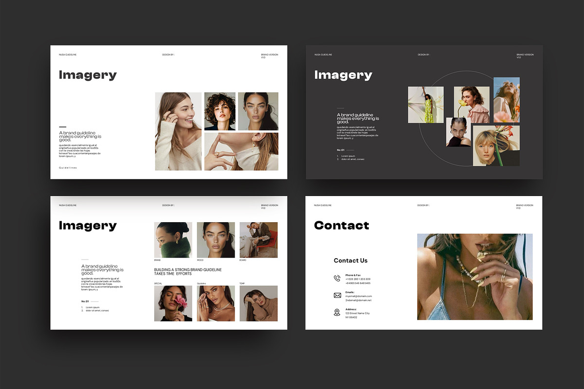 Nusa Brand Guideline Presentation, a Presentation Template by Studio Artisan (Photo 10 of 10)