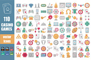 Casino Games Vector Icon Pack, an Icon by Vector Portal (Thumbnail 1 of 5)