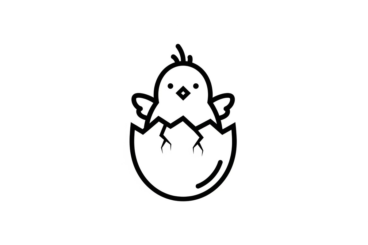 Cute Easter Chick Hatch Vector Bundl, an Illustration by jahid234 (Photo 23 of 51)