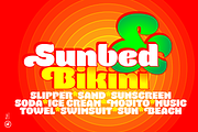 Plage Display, a Sans Serif Font by Hurufatfont (Thumbnail 4 of 14)